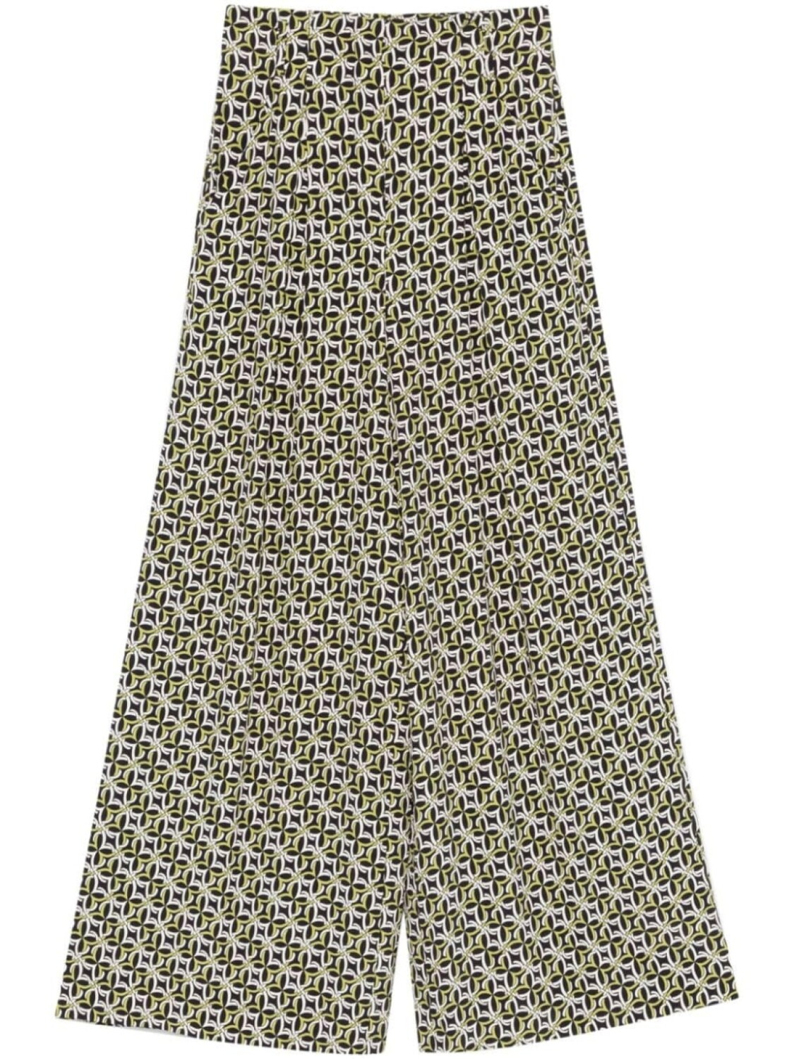 

DVF Diane von Furstenberg брюки палаццо Bellini, зеленый