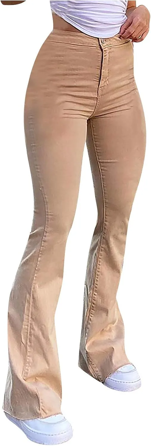 

Джинсы женские baggy mid flare