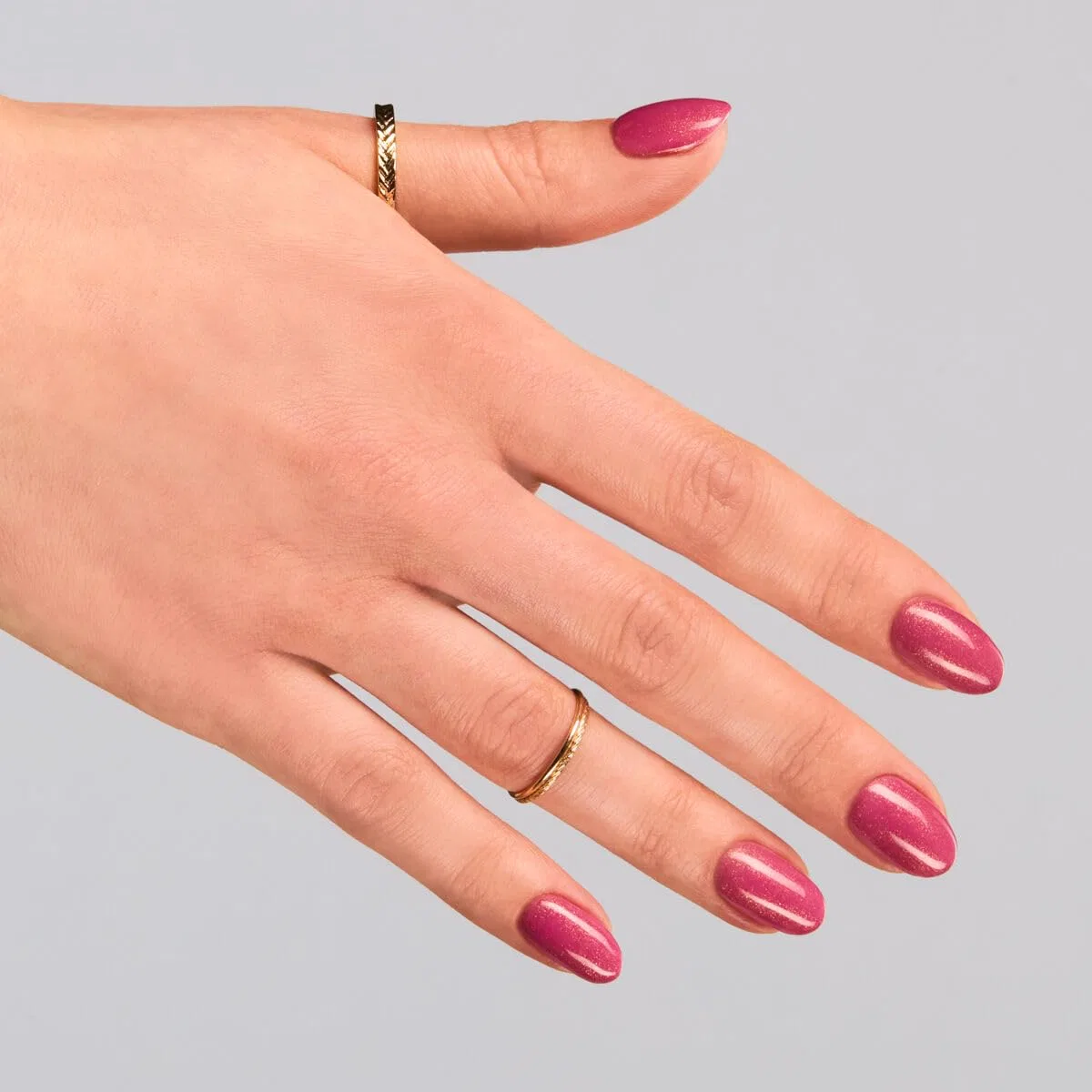 Гибридный UV-гель-лак Semilac «377 Shimmer Stone Ruby» 7 мл Semilac, 377 Shimmer Stone Ruby — фото 3