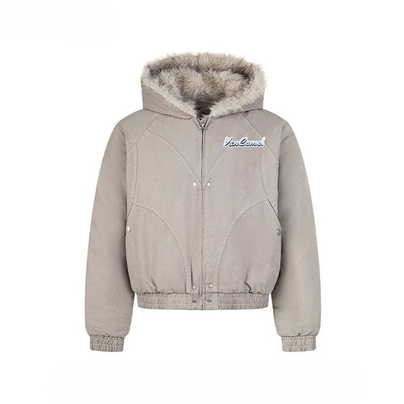 

Куртка Unisex Hooded Thickened Workwear VanCamel, оранжевый серый