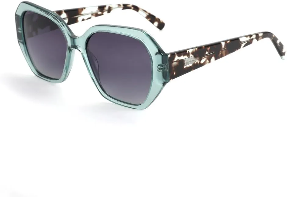 

Солнцезащитные очки Butterfly из ацетата с поляризацией, толстая оправа, защита от УФ-излучения UV400, для женщин, подарок на праздник KTUCN, 004 Gradient Grey