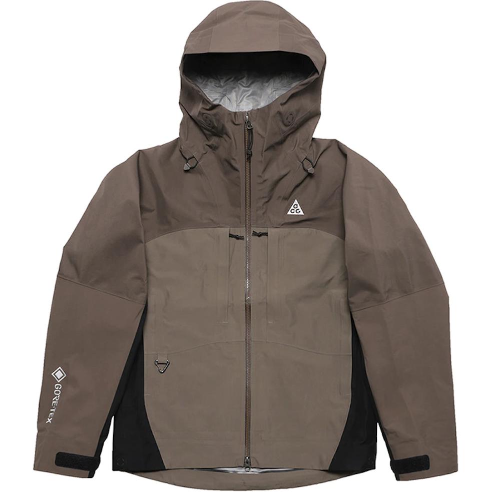 Nike Куртка Acg Storm FIT Adv Gore Tex Misery Ridge азиатского размера, Olive Gray — фото 2
