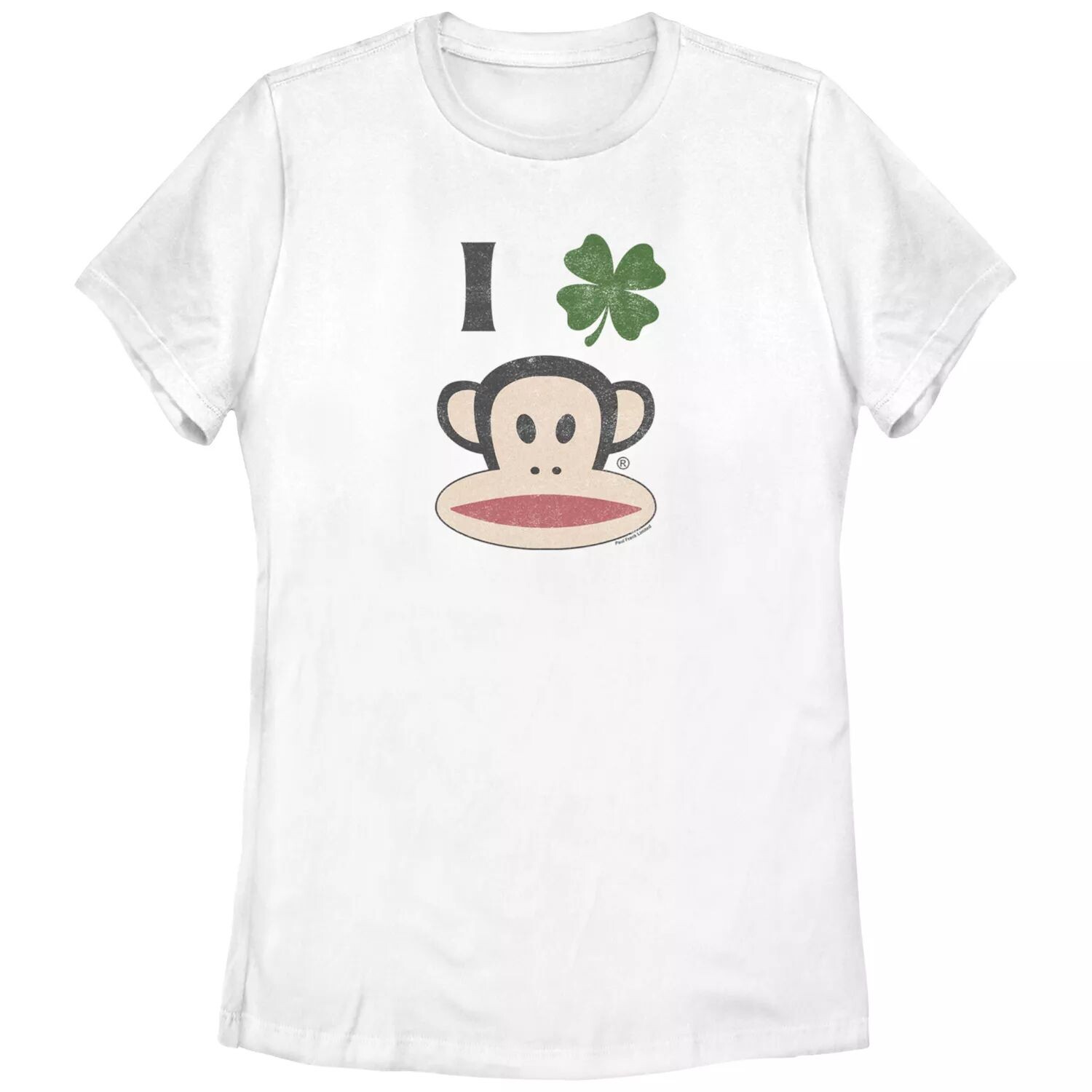 

Футболка для юниоров с рисунком Paul Frank I Clover ко Дню Святого Патрика Licensed Character