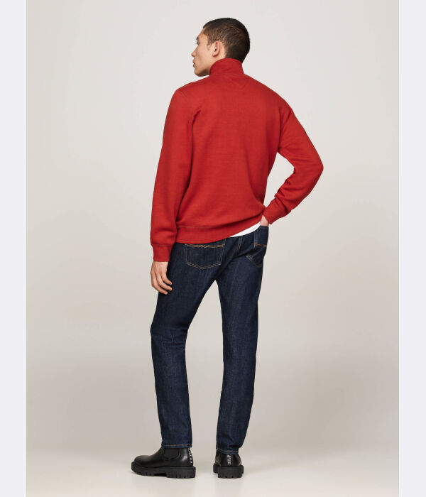 Толстовка Tommy Hilfiger Essential Regular Fit, красный — фото 3