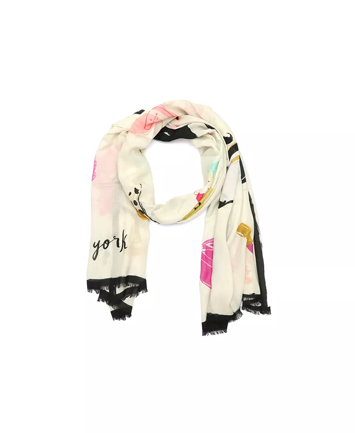 

Женский шарф-плед Things We Love kate spade new york, мультиколор