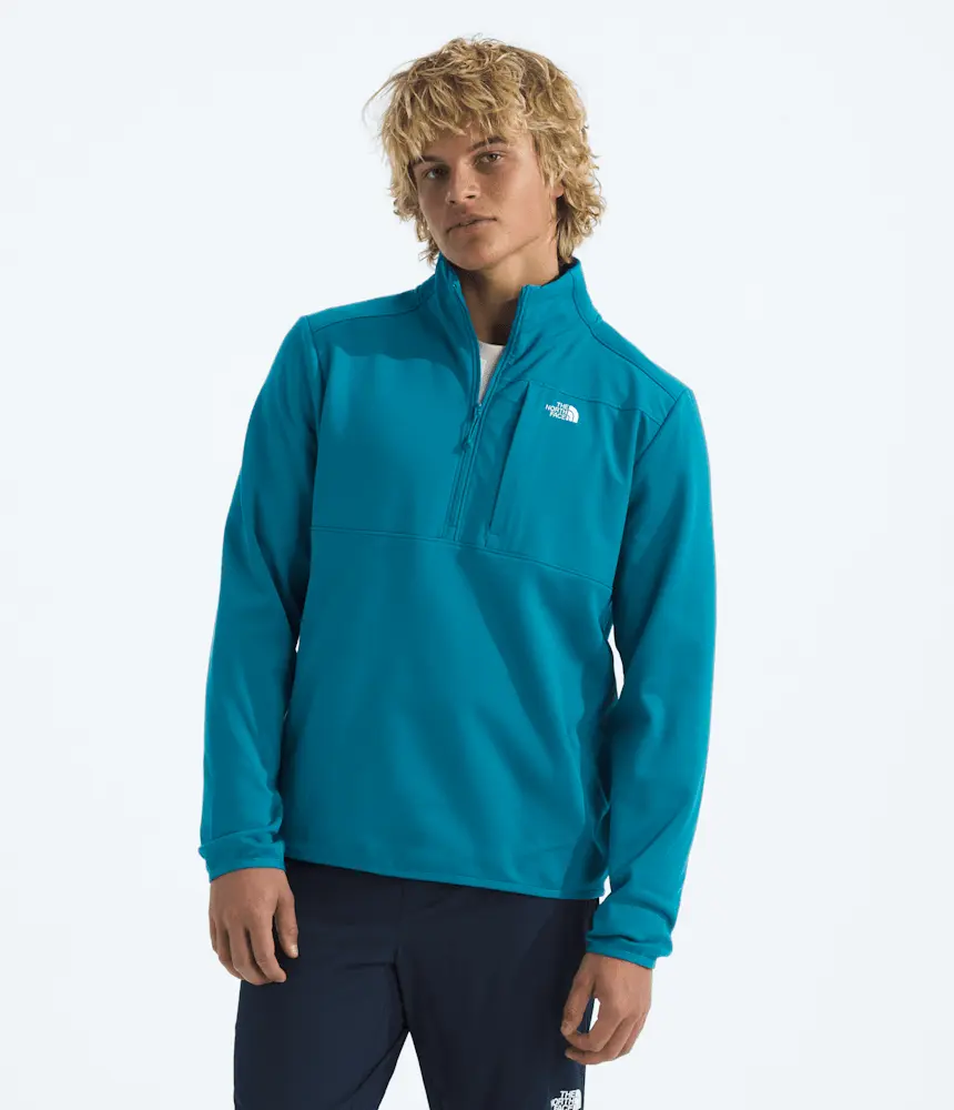 

Мужская флисовая кофта TNF Performance с застежкой-молнией ¼ The North Face, Dusk Blue