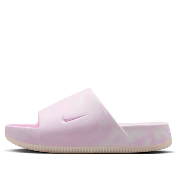 Тапочки calm se slide 'pink foam marbled' Nike, розовый