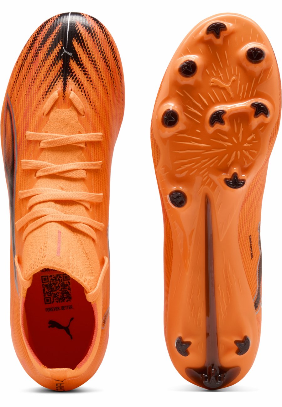 Кроссовки Puma ULTRA 6 MATCH, Heat Fire Black Glowing Red/Orange — фото 3