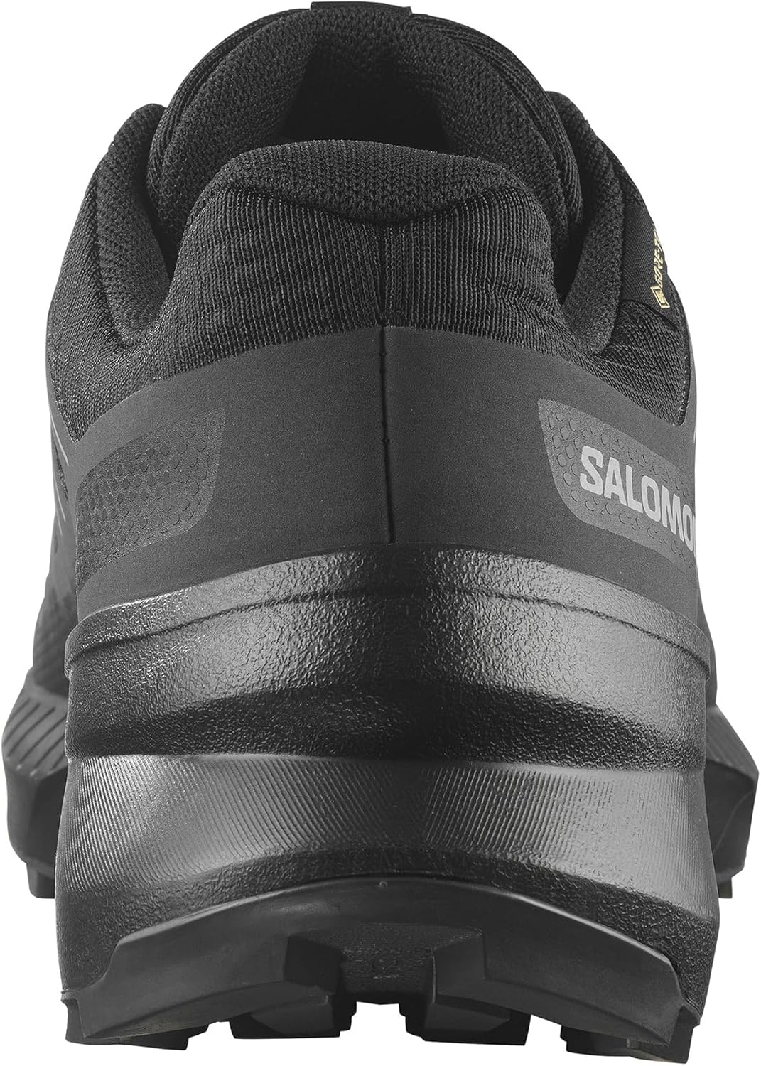 Кроссовки для трейлраннинга Salomon Men's Speedcross Peak Gore-Tex, водонепроницаемые, для бездорожья, походов и длительных трейлов, Black/Black/Asphalt — фото 4