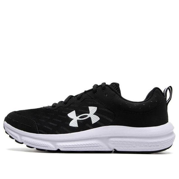 

Кроссовки charged assert 10 'black and white' Under Armour, черный