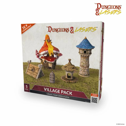 

Фигурка Dungeons And Lasers: Village Pack