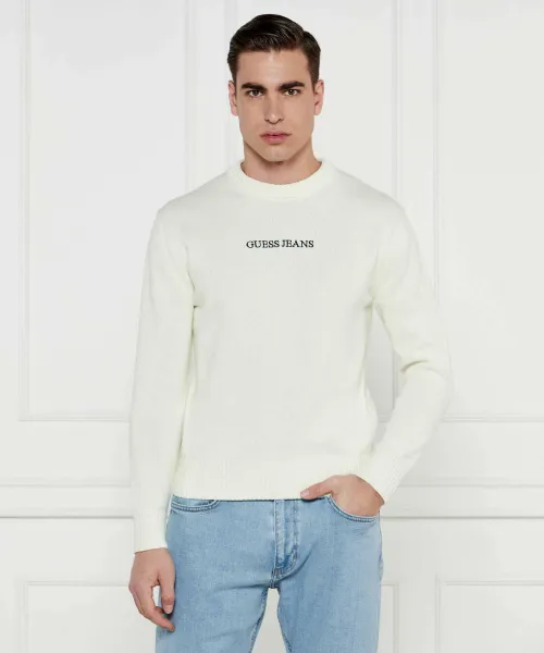 

Свитер Regular fit Guess Jeans, белый