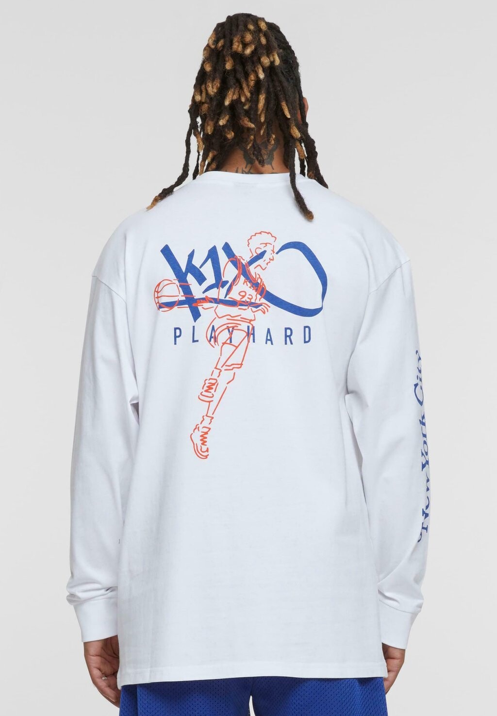 

Рубашка с длинным рукавом LOGO K1X, цвет white