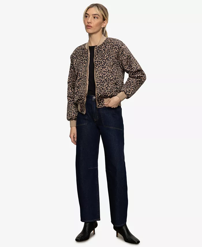 

Женская атласная куртка-бомбер Monroe с длинными рукавами Sanctuary