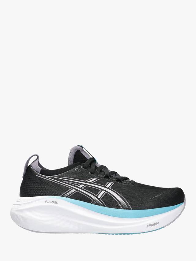 Женские беговые кроссовки GEL-NIMBUS 27 ASICS, Black/Dusk Violet