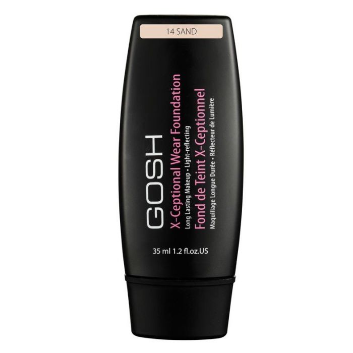 

Тональная основа X-Ceptional Wear Base de maquillaje Gosh, 14 Sand