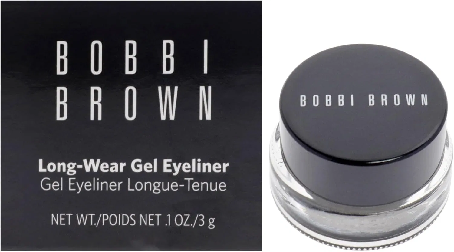 Подводка для глаз гелевая Bobbi Brown Long-Wear Gel Eyeliner #01 Black Ink, 1 шт