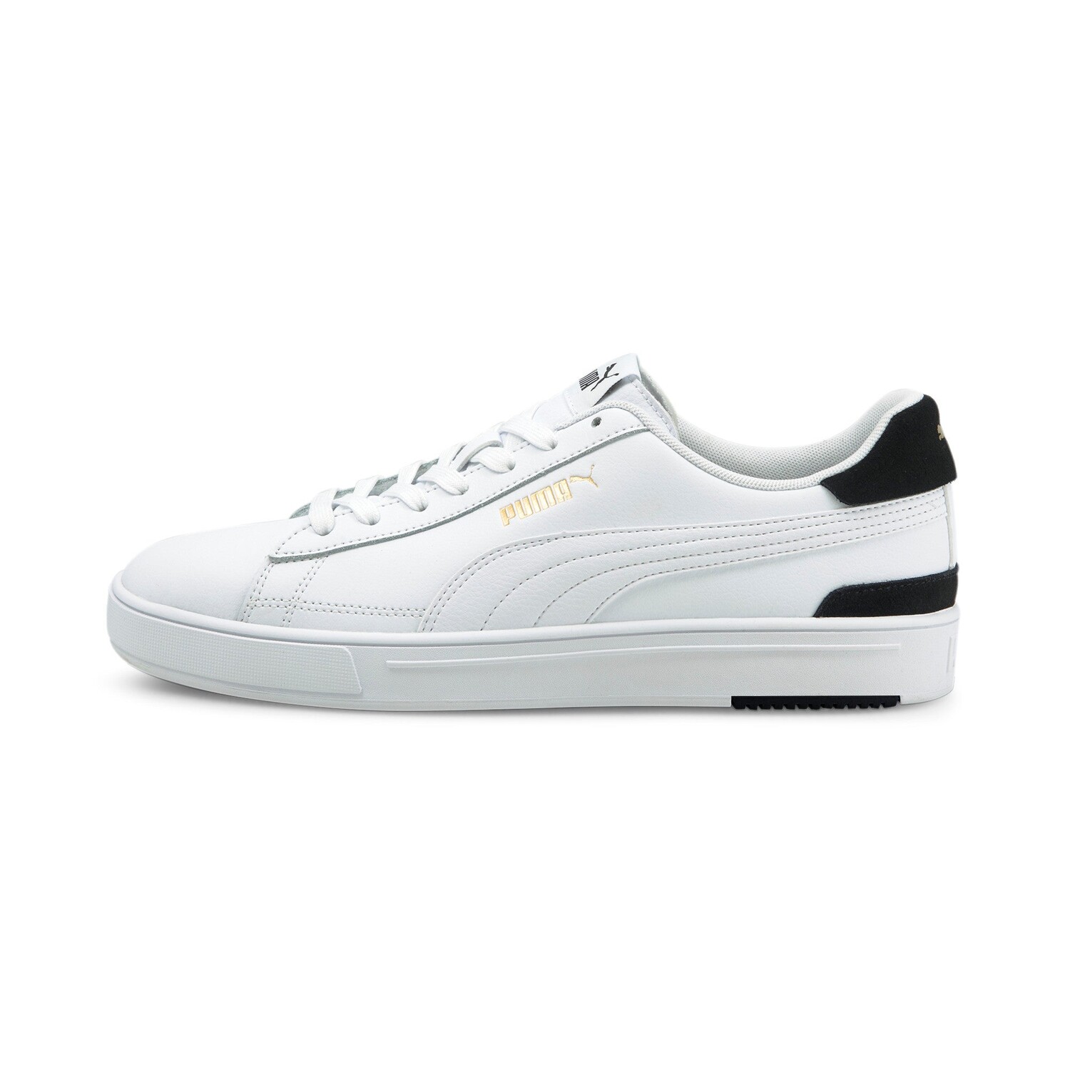 

Мужские кроссовки PUMA Serve Pro, цвет White/White/Team Gold/Black, Белый, Мужские кроссовки PUMA Serve Pro, цвет White/White/Team Gold/Black