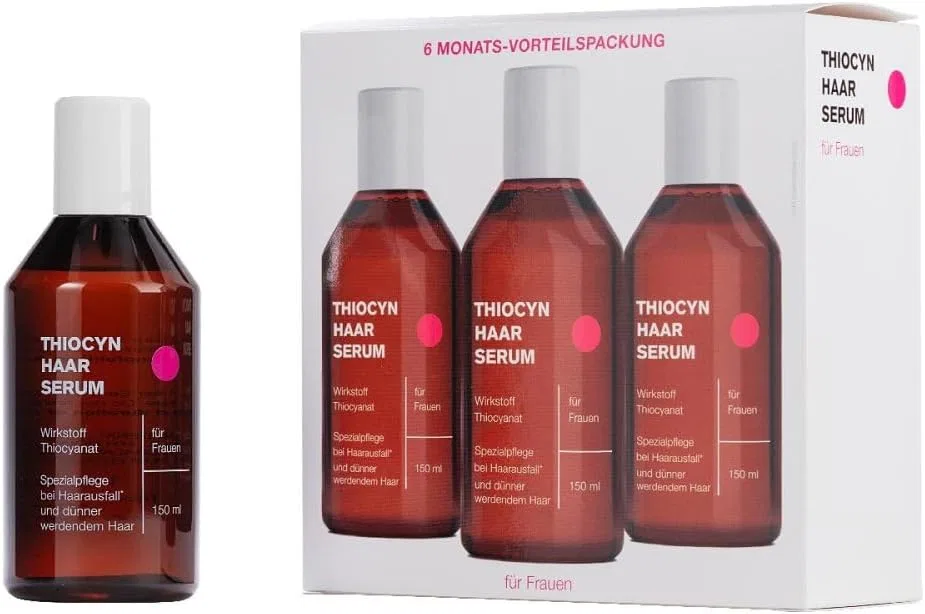 Женская сыворотка для волос «Hair Serum Women Vegan» от Thiocyn, 3 x 150 мл ‎Thiocyn — фото 4