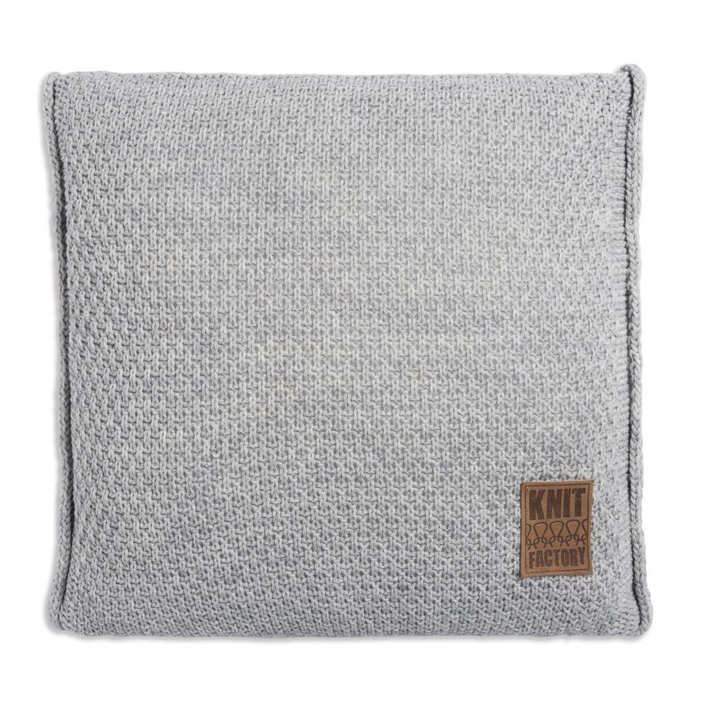 

Подушка Knit Factory Jesse - Серый - 50x50 см