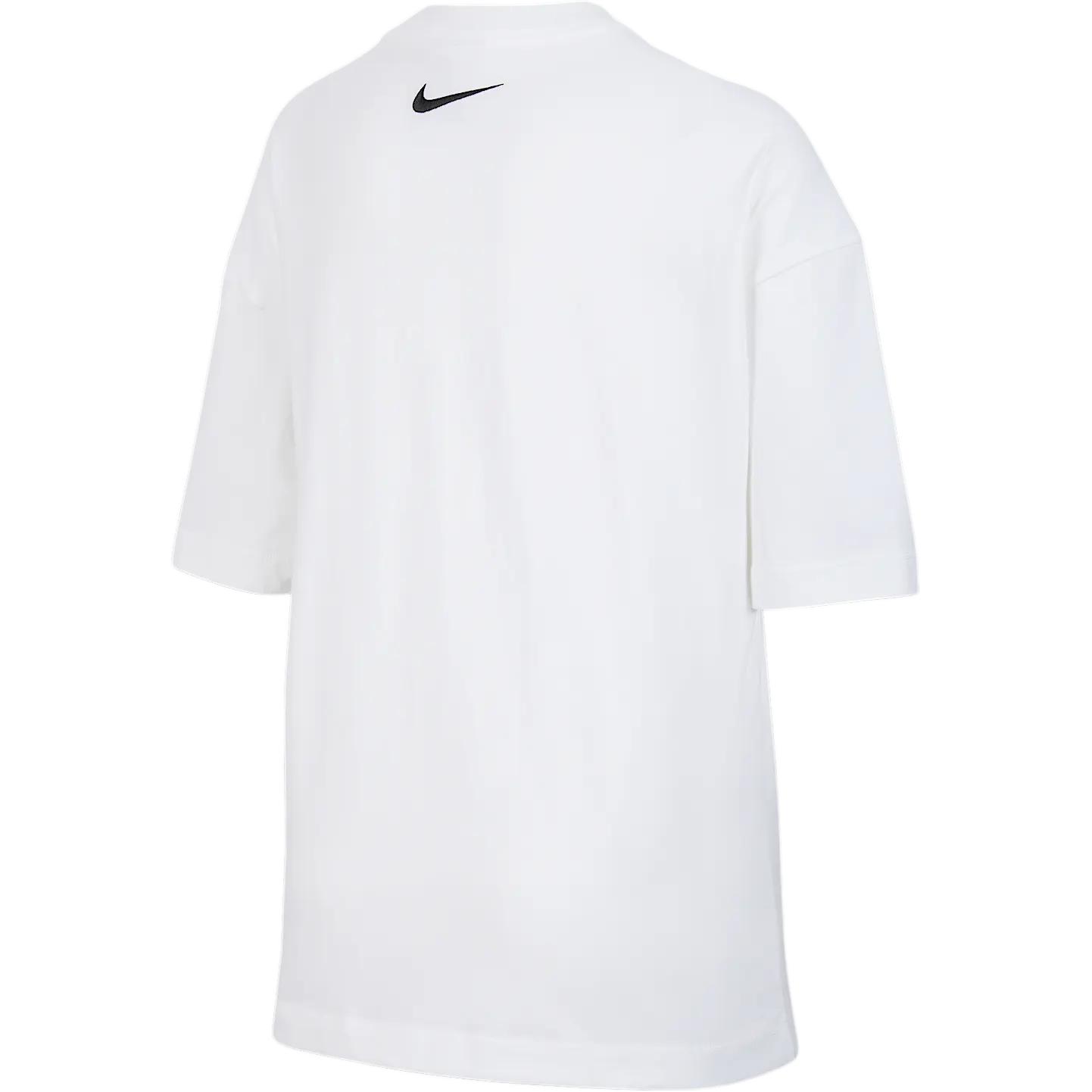 Nike Футболка Sportswear белая для подростков — фото 3