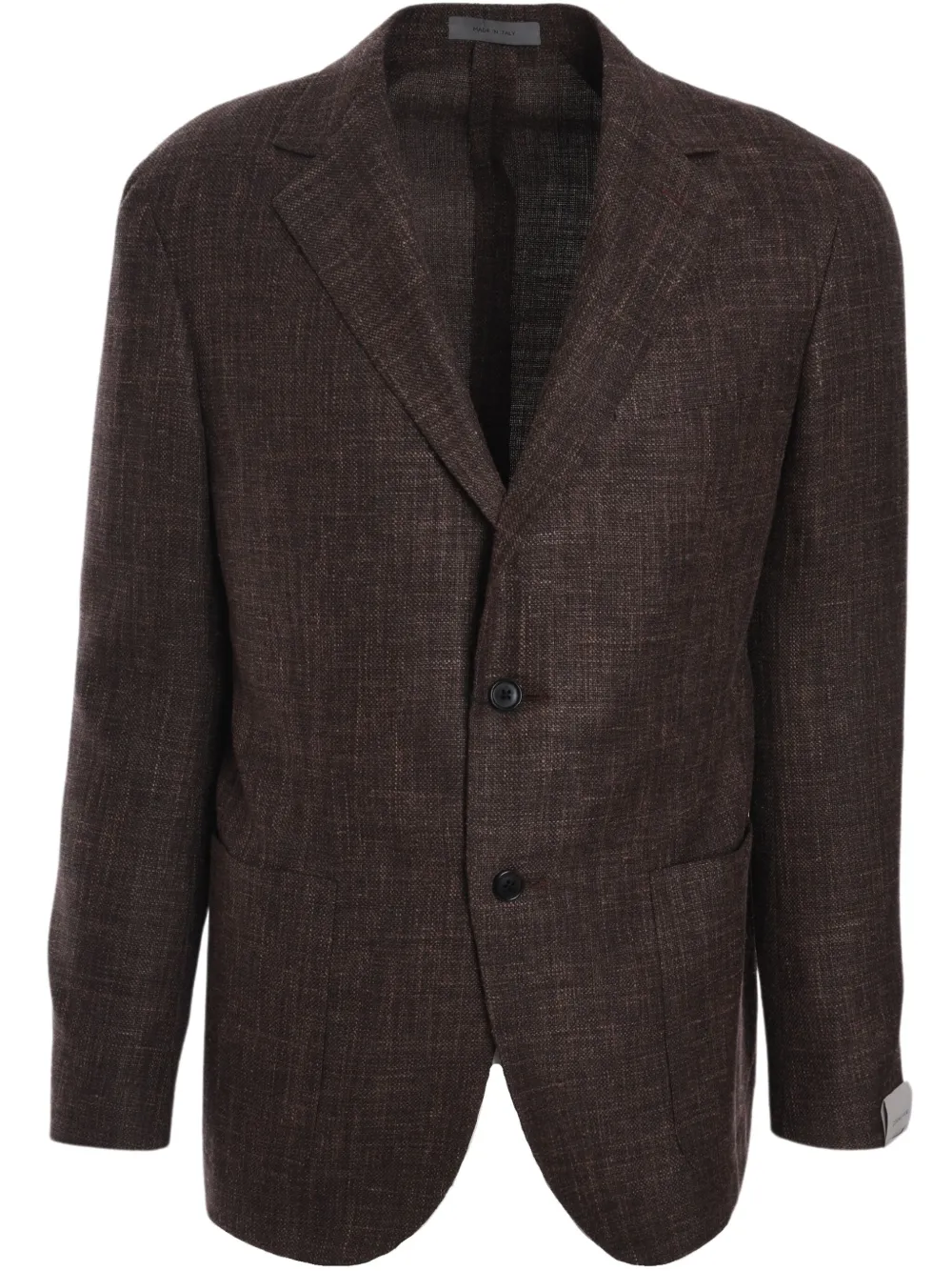 

Меланжевый блейзер Corneliani, коричневый