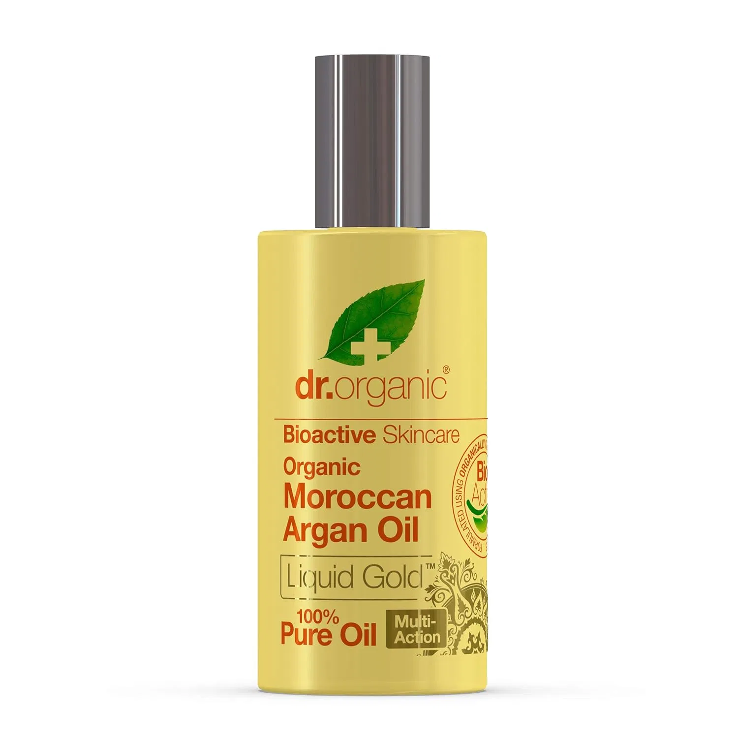 100% чистое органическое марокканское аргановое масло Dr. Organic, 50 мл Dr. Organic — фото 4