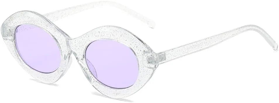 

Овальные солнцезащитные очки для женщин и мужчин, с градиентными линзами, оправа в винтажном повседневном стиле, защита от ультрафиолета UV400 VFDHN, C7