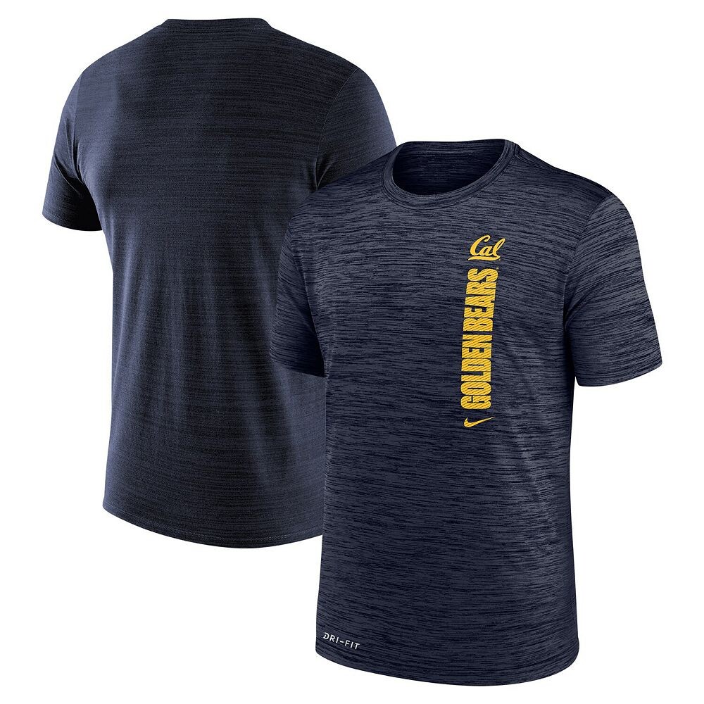 

Мужская темно-синяя футболка Nike Cal Bears 2024 Sideline Velocity Legend Performance, цвет Cal Navy