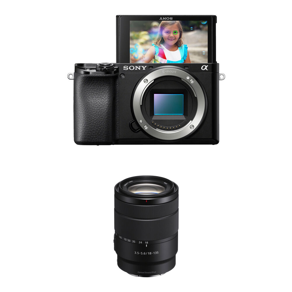 

Беззеркальная камера Sony a6100 Mirrorless Camera with 18-135mm f/3.5-5.6 Lens