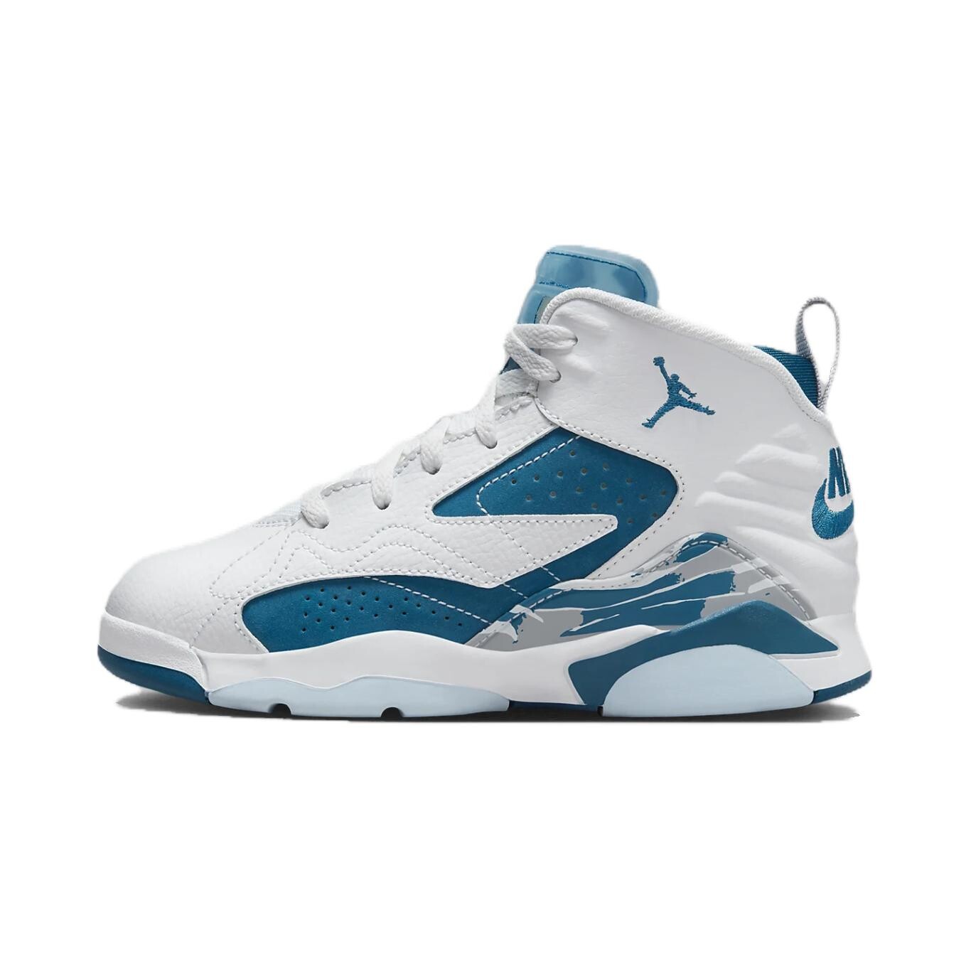 

Jumpman MVP Детские баскетбольные кроссовки PS Jordan, белый/серый