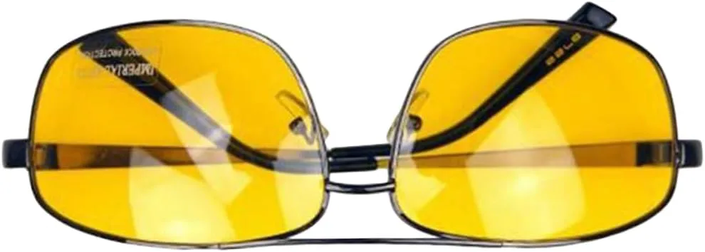 

Очки для вождения, солнцезащитные очки, поляризованные солнцезащитные очки для ночного вождения, женские очки для ночного вождения, желтые очки Generic, Yellow