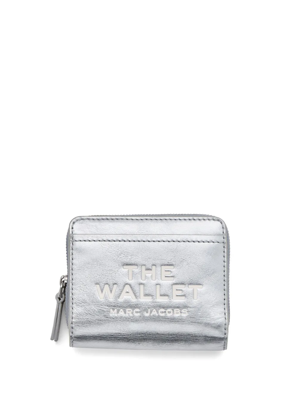 

Мини-кошелек The Wallet MARC JACOBS, серебряный