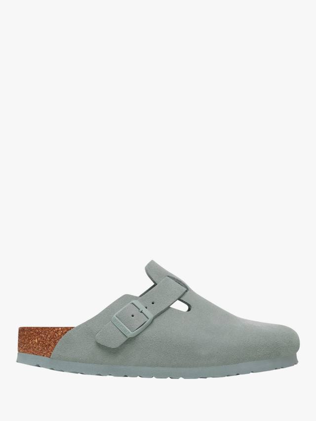 

Бостонские замшевые клоги Birkenstock, Pure Sage