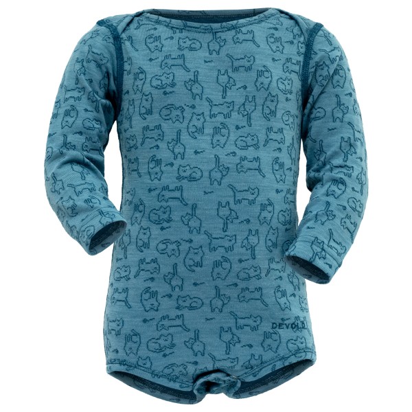 

Baby'S duo active боди меринос - нижнее белье из мериноса Devold, Moon