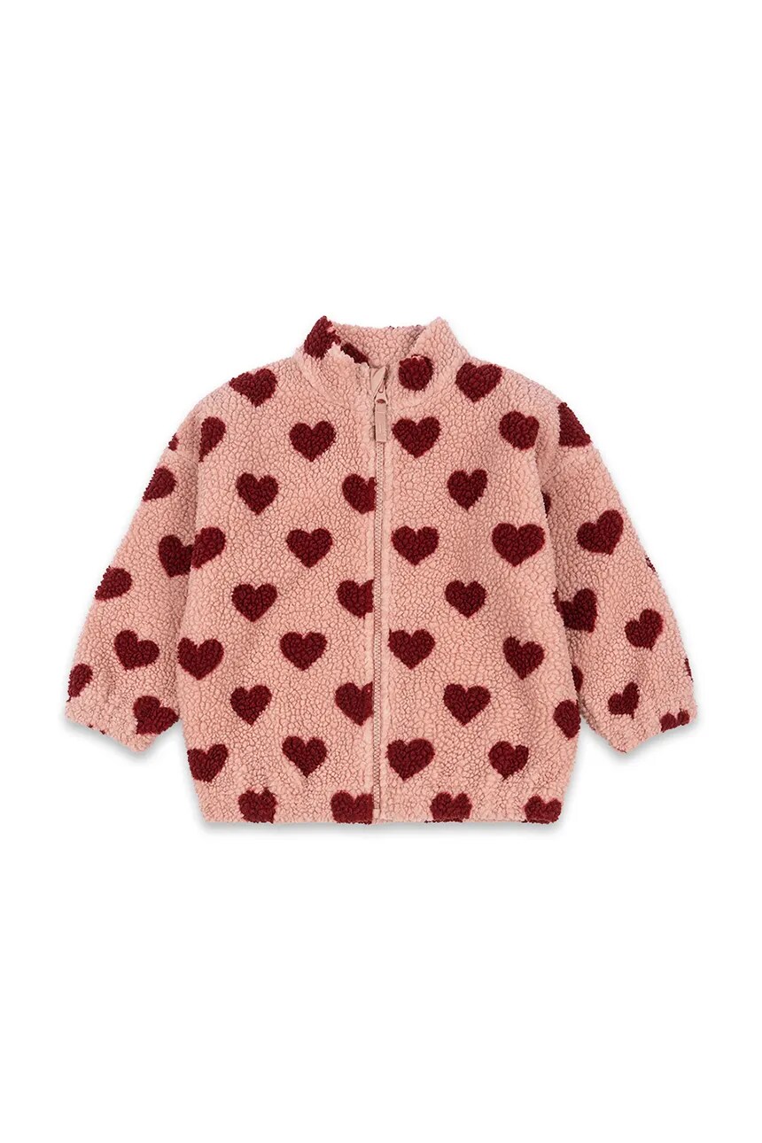 

Детский бомбер JODY TEDDY JACKET GRS Konges Sløjd, розовый