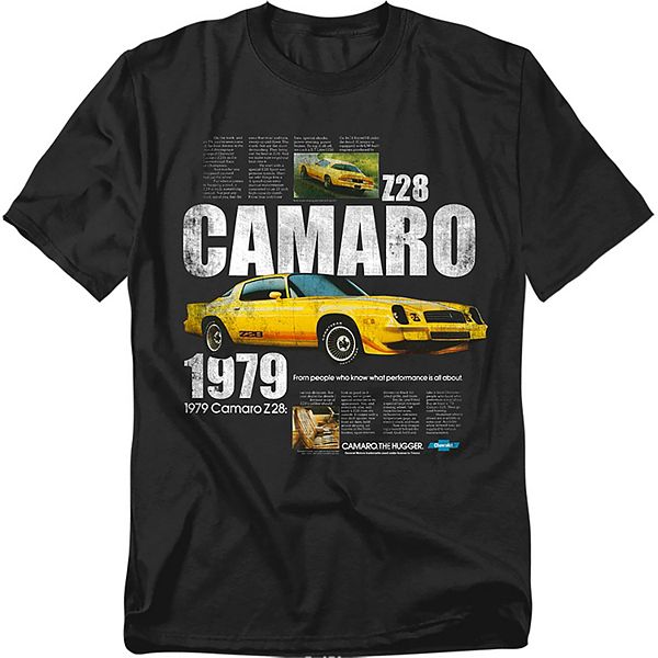 

Футболка с принтом Chevrolet Camaro Z28 для больших размеров Licensed Character