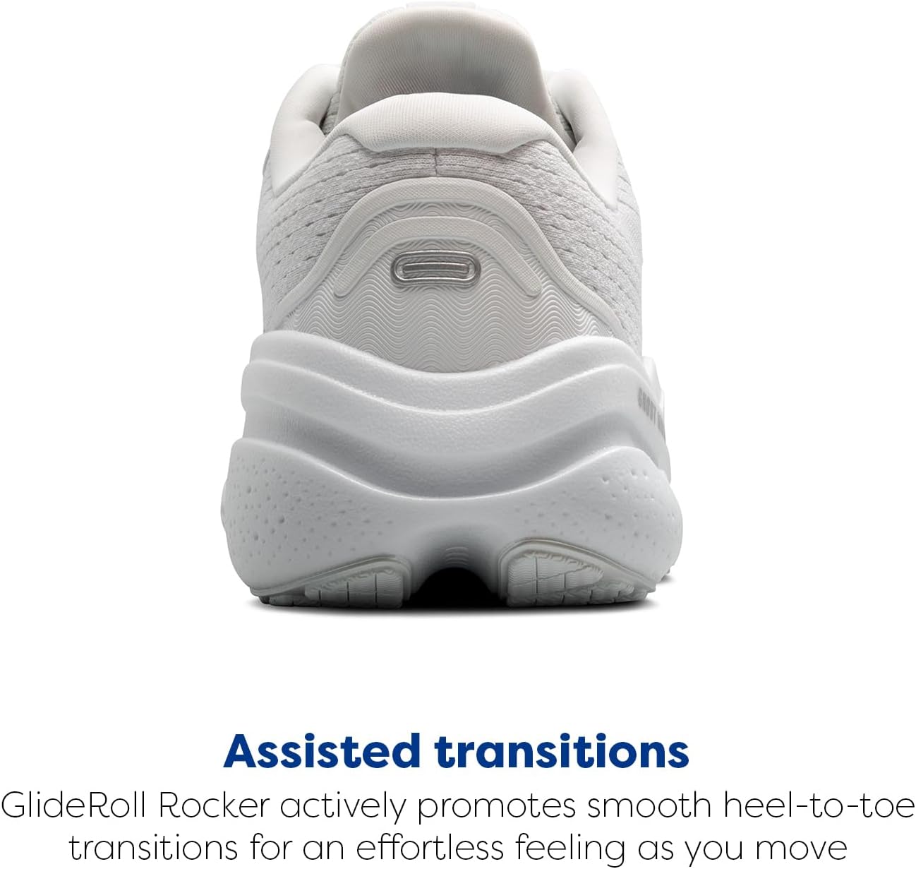 Мужские кроссовки Brooks Ghost Max 2 для бега и ходьбы, белый — фото 3