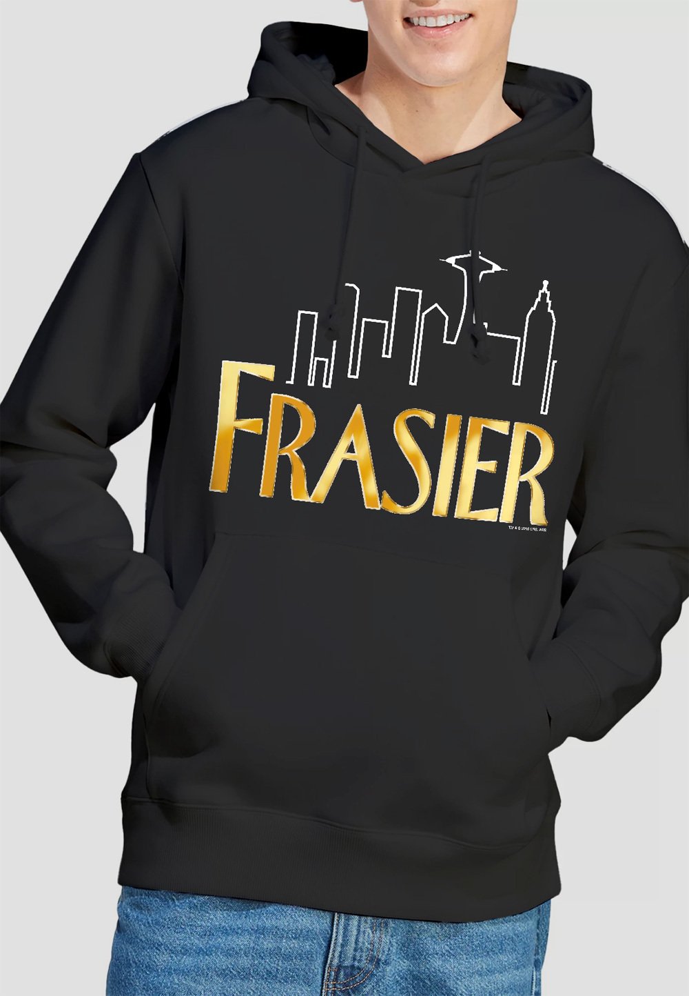 

Толстовка FRASIER LOGO Cotton Soul, черный