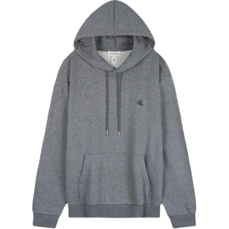 Толстовка мужская с капюшоном умеренного кроя Calvin Klein, Light Gray/P7E