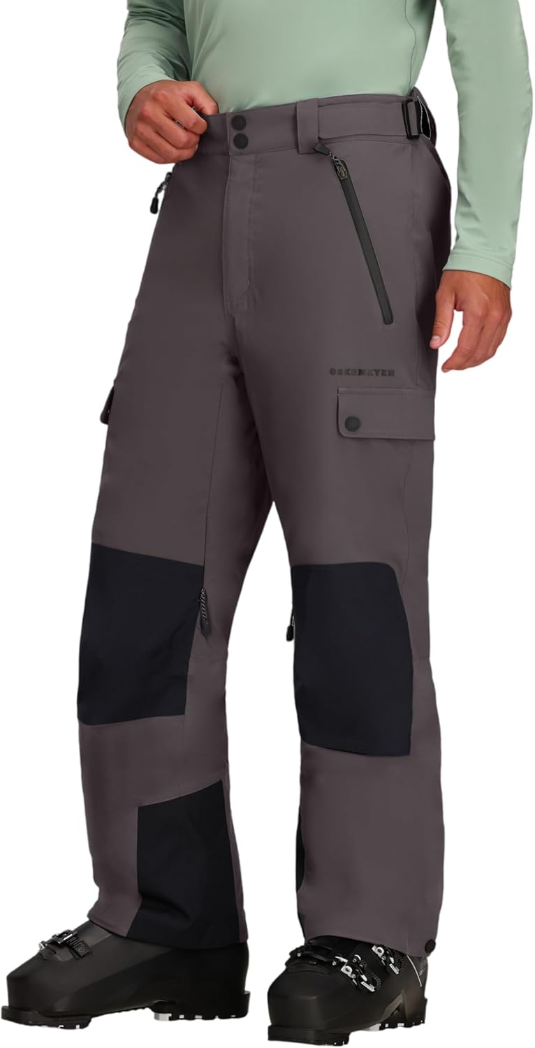 

Мужские горнолыжные брюки Obermeyer AMF, водонепроницаемые, дышащие, утепленные, 20 000 мм, тянущиеся в двух направлениях, Grey Basalt, Серый, Мужские горнолыжные брюки Obermeyer AMF, водонепроницаемые, дышащие, утепленные, 20 000 мм, тянущиеся в двух нап