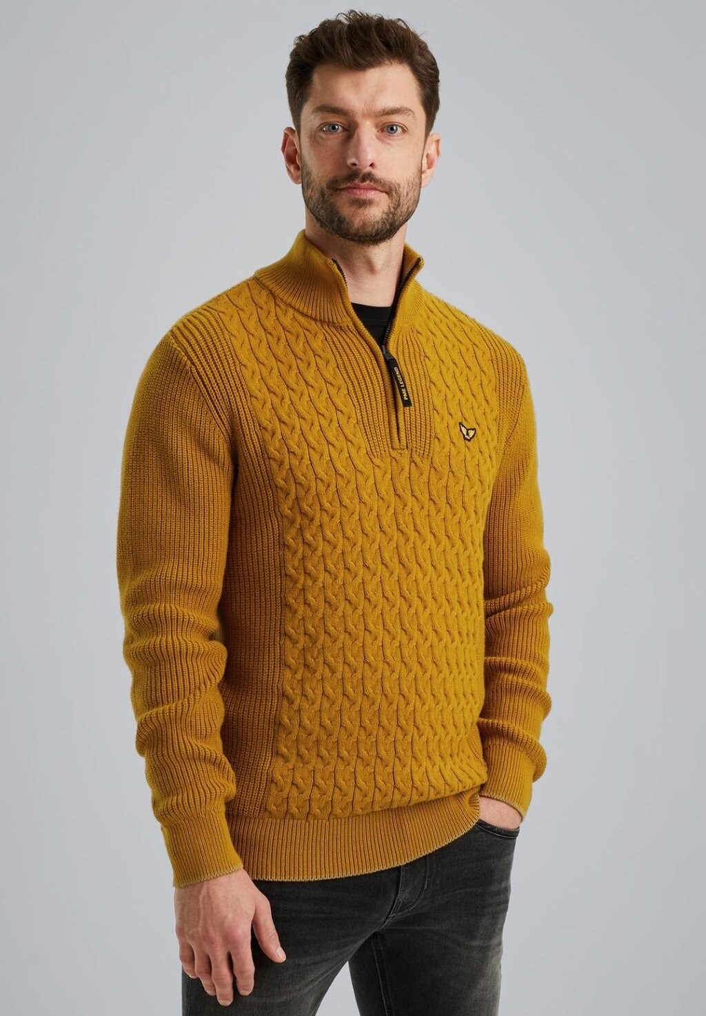 

Джемпер MIT KABELMUSTER PME Legend, охра