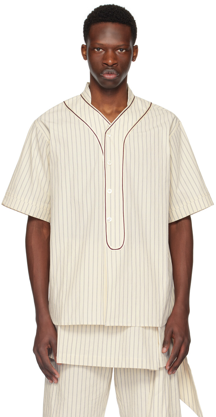 

Эксклюзивная рубашка SSENSE White Prince SC103