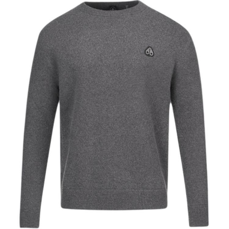 

Футболка мужская вязаная FW24 угольно-серая Moose Knuckles