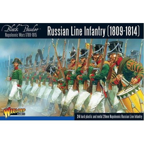 

Фигурки Napoleonic Russian Line Infantry (1809-1814) Warlord Games