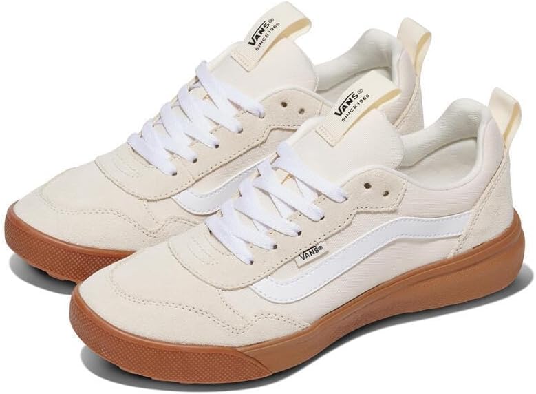 Vans Men's Range EXP Shoe | спортивные модные кроссовки для ходьбы, походов и повседневной носки, Suede Gum Classic White, 8.5 — фото 2