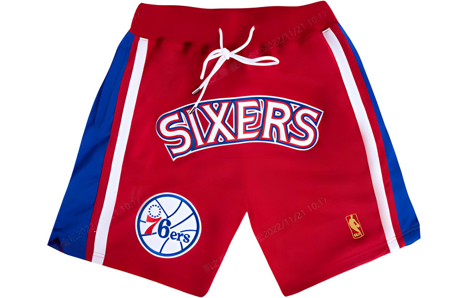 

Мужские и женские баскетбольные шорты Mitchell & Ness Красный Mitchell Ness, Красная коробка