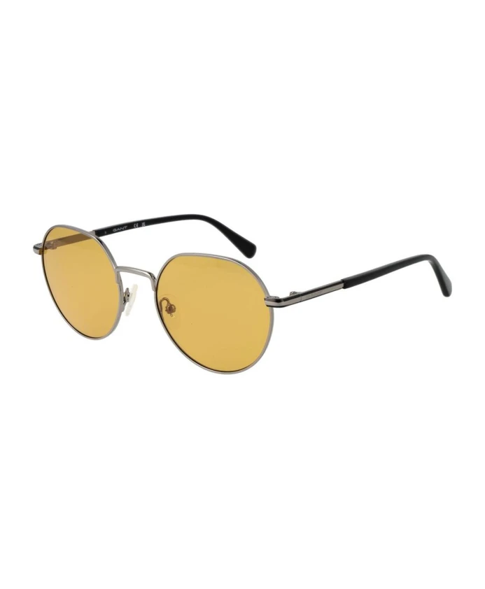 

Мужские солнцезащитные очки серебристого цвета с защитой от УФ-излучения. Gant, серый