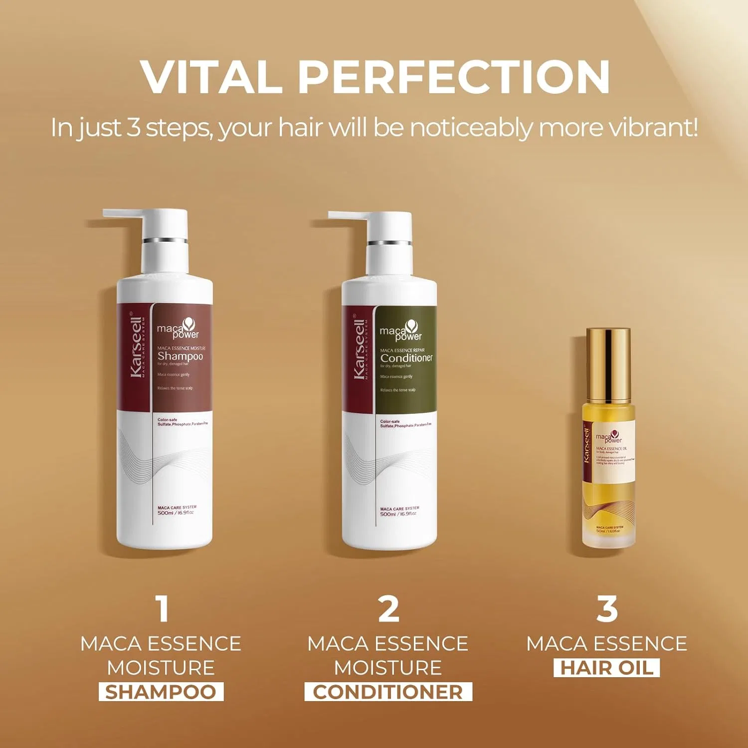 Набор для ухода за волосами Karseell Maca Essence Karseell — фото 4