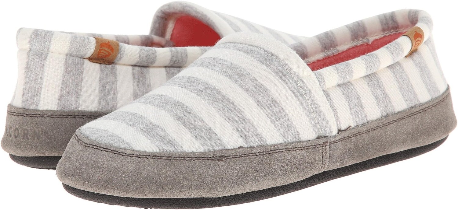 

Тапочки Acorn Moc Summerweight Acorn, цвет White Stripe